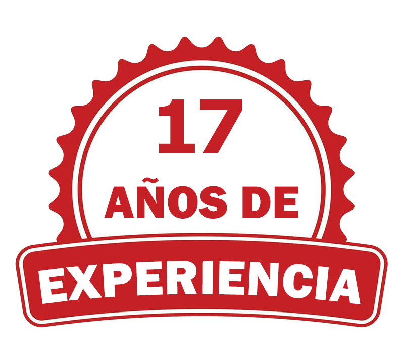 17 Años de Experiencia